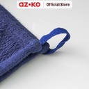 AZKO Ataru 25x25 Cm Handuk Wajah Plain Katun - Biru Navy