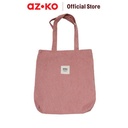 AZKO Ataru Tote Bag Corduroy - Pink