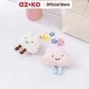 AZKO Ataru Gantungan Kunci Cloud Push - Putih