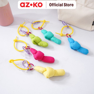 AZKO Ataru Gantungan Kunci Knot Cushion - Hijau