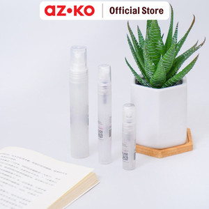 AZKO Ataru 5 Ml Botol Cairan Sprayer Plastik - Putih Matte
