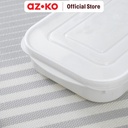 AZKO Ataru 800 Ml Crisper Wadah Makanan - Putih