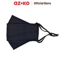 AZKO Ataru Masker 3d 2 Lapis - Biru Navy