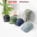 AZKO Ataru Topi Nylon - Putih Cap Hat Stylish Unisex Serbaguna Aksesoris Fashion Pria Wanita