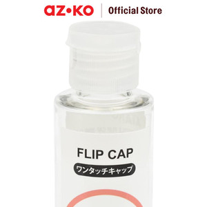 AZKO Ataru Botol Cairan Dengan Tutup Pet 30 Ml - Transparan