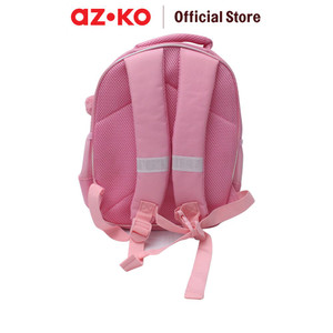 AZKO Hello Kitty Tas Ransel Anak Pony Rainbow - Pink