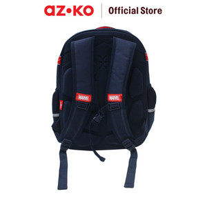 AZKO Marvel Tas Sekolah Anak Spiderman Hardshell