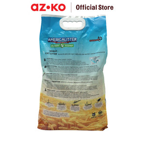 AZKO America Litter 6 Ltr Pasir Kucing Wheat Classic