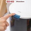 AZKO Kris 10 Kg Tempat Beras - Hitam/Putih