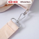 AZKO Ataru Ukuran S Tas Selempang Canvas - Putih Ivory