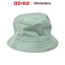 AZKO Ataru Topi Bucket Reversible - Hijau Mint/Biru
