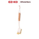 AZKO Ataru Sikat Piring Multifungsi Minimalis Square - Krem