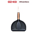 AZKO Ataru Set Sapu Dan Pengki Minimalis - Abu-Abu Tua