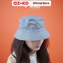 AZKO Ataru Topi Bucket Reversible - Biru/Abu-Abu