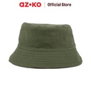 AZKO Ataru Topi Bucket Reversible - Hijau/Krem