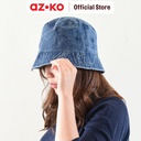AZKO Ataru Topi Bucket Basic Denim - Biru