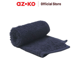 AZKO Ataru 30x70 Cm Handuk Tangan Katun - Biru Navy