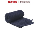 AZKO Ataru 30x70 Cm Handuk Tangan Katun - Biru Navy