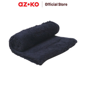 AZKO Ataru 30x50 Cm Handuk Kecil Guest Katun - Biru Navy