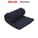 AZKO Ataru 40x40 Cm Handuk Wajah Katun Plain - Biru Navy