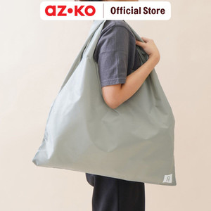 AZKO Ataru 54x42 Cm Tas Belanja Lipat - Hijau Dusty