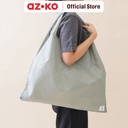 AZKO Ataru 54x42 Cm Tas Belanja Lipat - Hijau Dusty