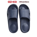 AZKO Ataru Ukuran 37 Sandal Rumah Karet - Biru