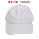 AZKO Ataru Topi Nylon - Putih Cap Hat Stylish Unisex Serbaguna Aksesoris Fashion Pria Wanita