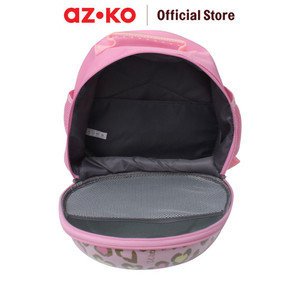 AZKO Hello Kitty Tas Ransel Anak Hardshell Egg Shape - Pink