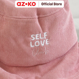 AZKO Ataru Topi Bucket Corduroy - Pink