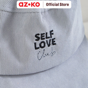 AZKO Ataru Topi Bucket Corduroy - Biru