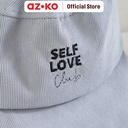 AZKO Ataru Topi Bucket Corduroy - Biru