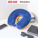 AZKO Passport Bantal Leher Deep Sea - Biru Tua
