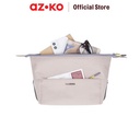 AZKO Luggo Phoenix Tas Organizer Clutch Toiletry - Cokelat Champagne