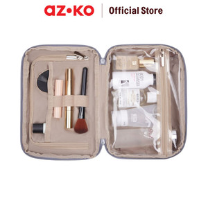 AZKO Luggo Phoenix Tas Organizer Toiletry - Cokelat Champagne