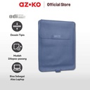 AZKO Odi 15 Inci Sarung Laptop - Biru Navy