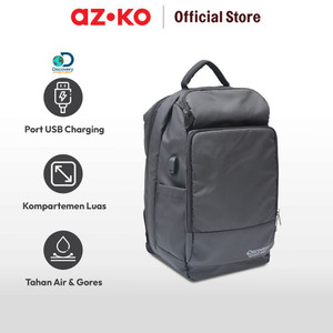 AZKO Discovery Adventures Tas Ransel Business Travel - Hitam