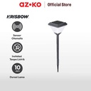 AZKO Krisbow Arna Lampu Taman Solar Led Bollard 2 Watt