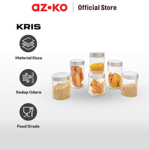 AZKO Kris Set 6 Pcs Stoples Kaca