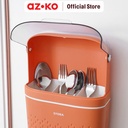 AZKO Stora Tempat Alat Makan - Orange