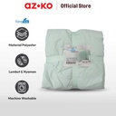 AZKO Sleeplite 150X200 cm Selimut Polyester Summer Solid - Biru Aqua