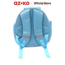 AZKO Disney Tas Ransel Anak Hardshell Frozen Egg Shape - Biru