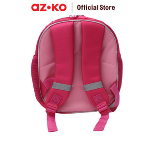 AZKO Hello Kitty Tas Ransel Anak Hardshell - Pink
