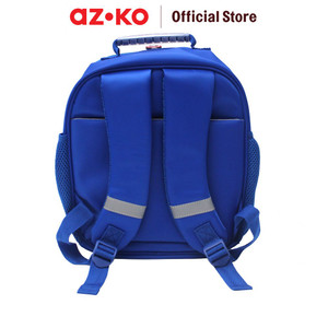 AZKO Marvel Tas Ransel Anak Captain America Hardshell Square
