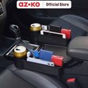 AZKO Otto Klasse Kotak Penyimpan Celah Kursi Mobil Dengan Cup Holder