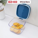 AZKO Kris 660 Ml Stoples Square - Biru