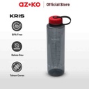 AZKO Kris 900 ml Botol Minum Screw Lid - Hitam