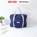 AZKO Passport Marilyn Tas Travel Lipat - Biru Navy