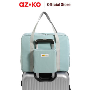 AZKO Passport Marilyn Tas Travel Lipat - Hijau