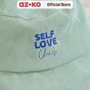 AZKO Ataru Topi Bucket Corduroy - Hijau